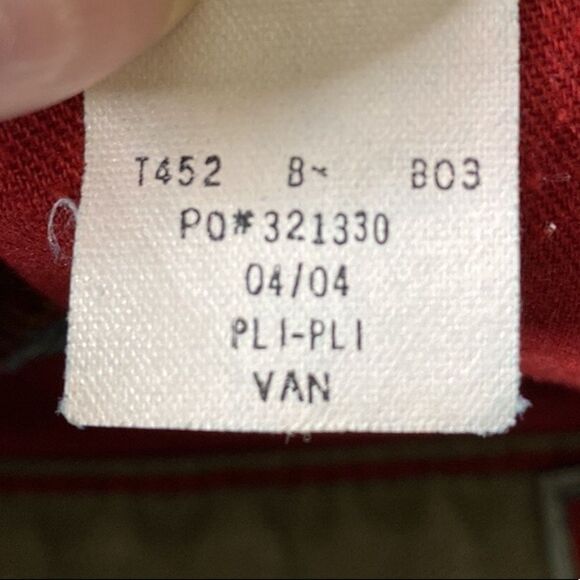 Vintage Y2K Tommy Hilfiger Red Label Premium Vintage Blue Denim Jeans Sz 30/30 - Picture 14 of 16